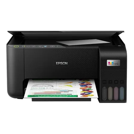 Impressora Epson Multifuncional Ecotank L3250 Wireless Preto