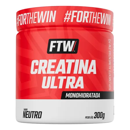 Creatina Ultra 300g Pote - Ftw Sem Sabor