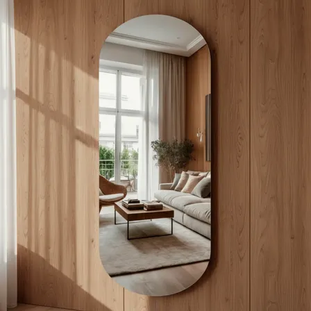 Espelho Rocco Corpo Inteiro Organico 90x40 Pinterest Grande