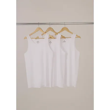 Kit 3 Regatas Masculinas Slim Hering