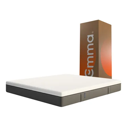 Colchão Emma Original Casal - Tecnologia Alemã Cor Branco/cinza
