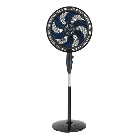 Ventilador Xtreme Force Breeze Coluna 40cm Vb4c 40 Cm Preto 127v Azul Polipropileno 6