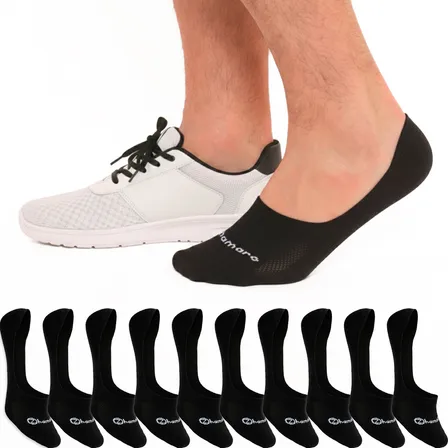 Kit 10 Pares Meias Zhamaro Premium Sapatilha 100% Invisível