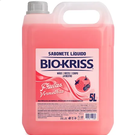 Sabonete Líquido Perfumado Ph Neutro 5l Bio Kris Atacado