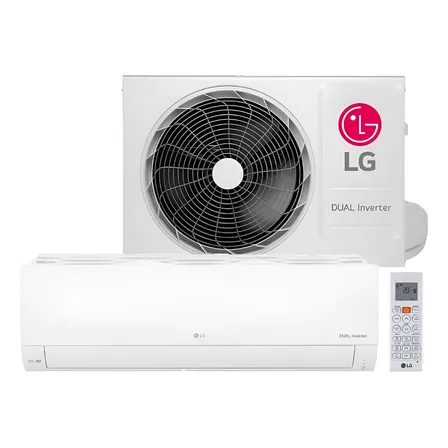 Ar Cond Dual Inverter LG Compact Ai 9000 Btus Frio 220v Branco 220v