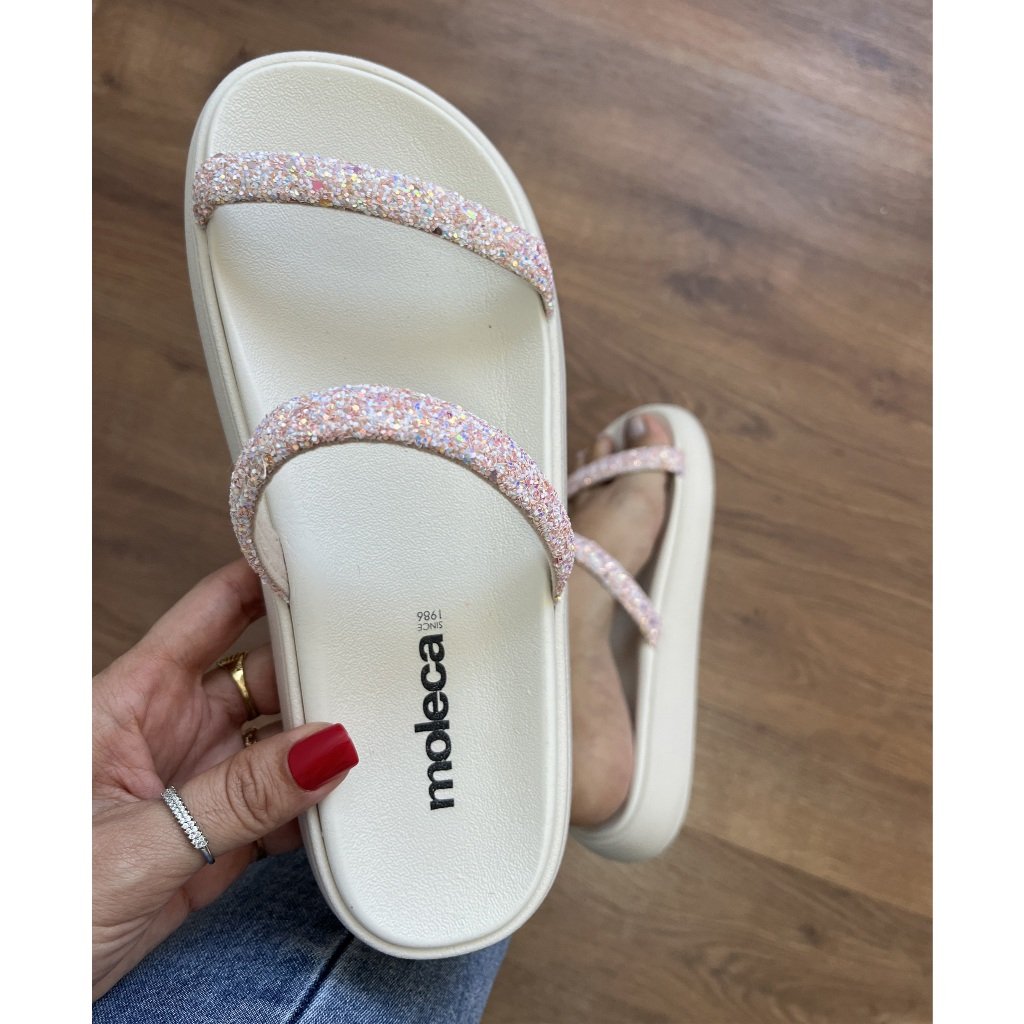 Papete Moleca feminina original Stras Brilho Promoção