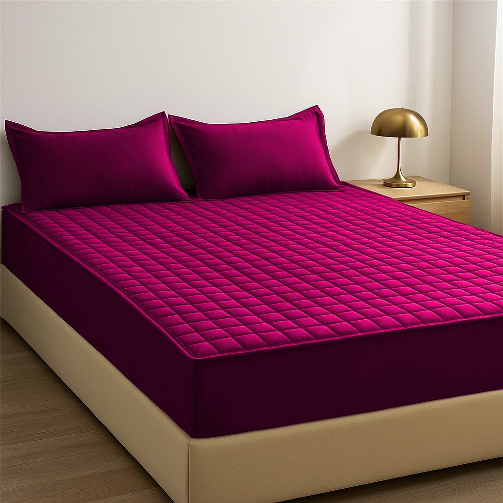 Protetor de colchão impermeável Solteiro, Casal, Queen, King clássico macio