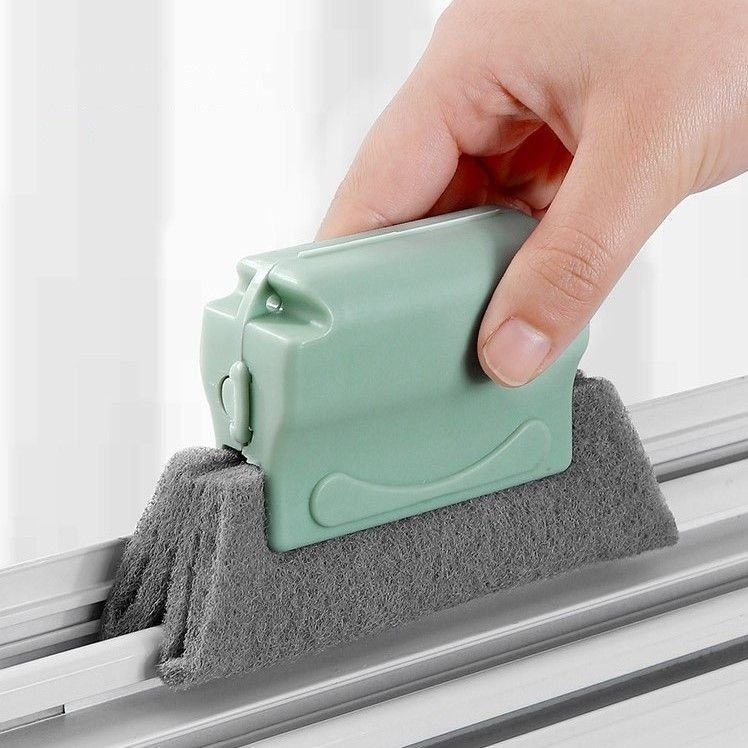 Limpador Janela Escova Limpeza Cantos Multiuso Janelas Cozinha Fogão Limpa Canto Casa Microfibra