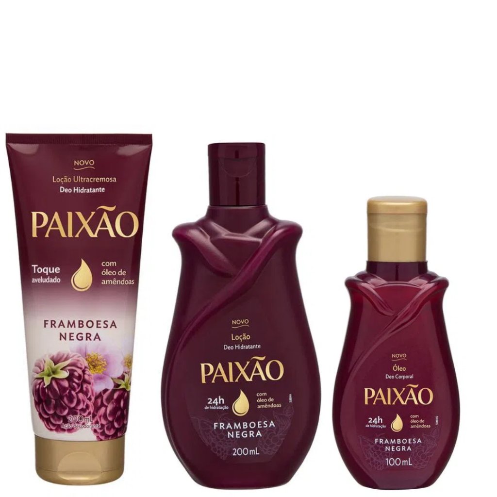 Linha Paixão - Framboesa Negra