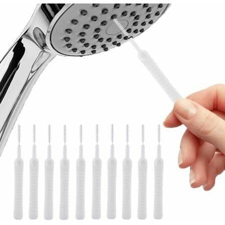 Kit 30 Escova Desentope Chuveiro Mini Limpador Celular Multifuncional