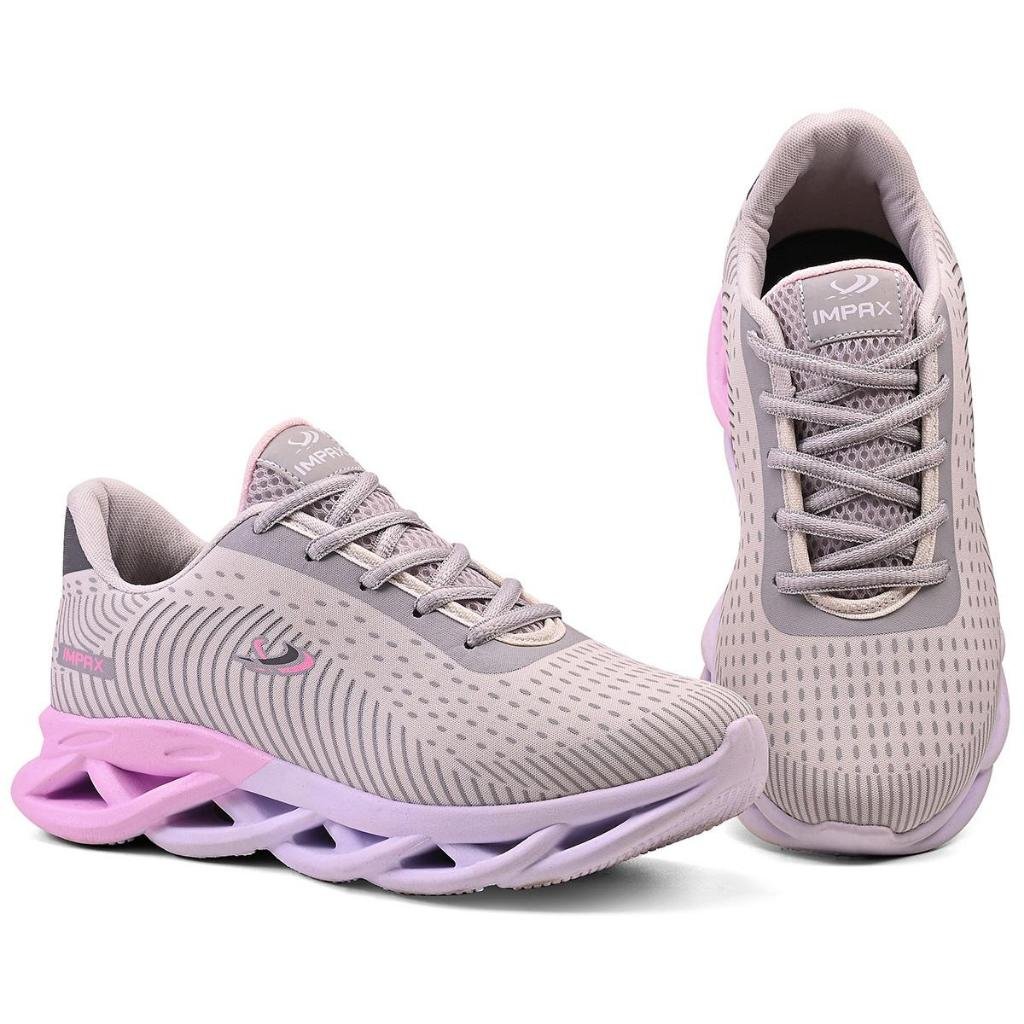 Tênis Feminino Esportivo Elegante Estiloso Moderno Confortável Resistente Treino Academia