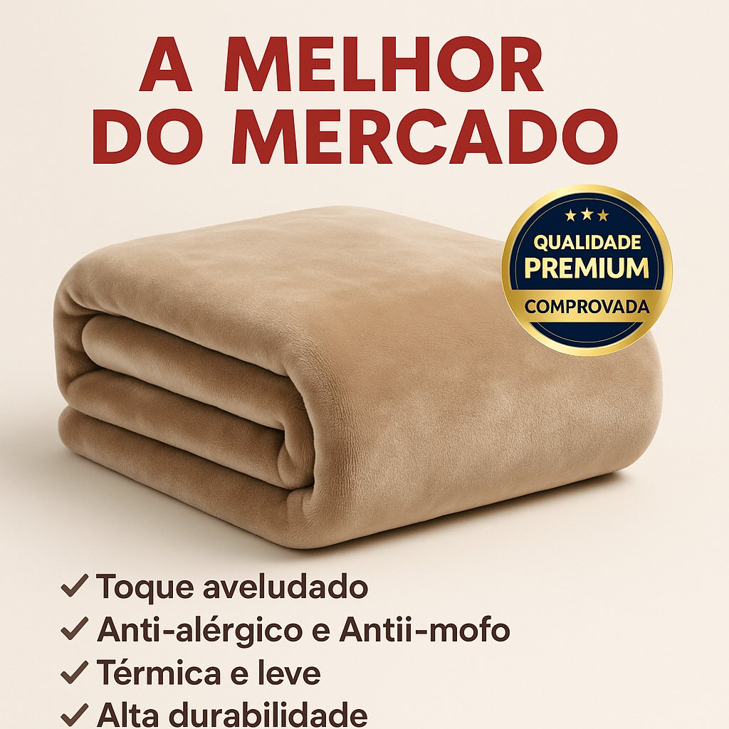 cobertor casal manta grossa gigante
