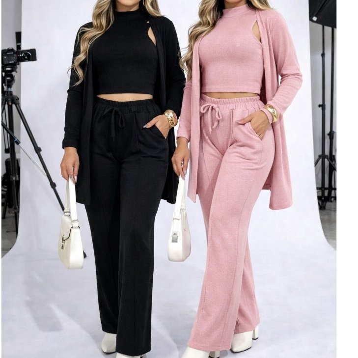 Conjunto Lanzinhã Tres Pieças Femenino Iverno